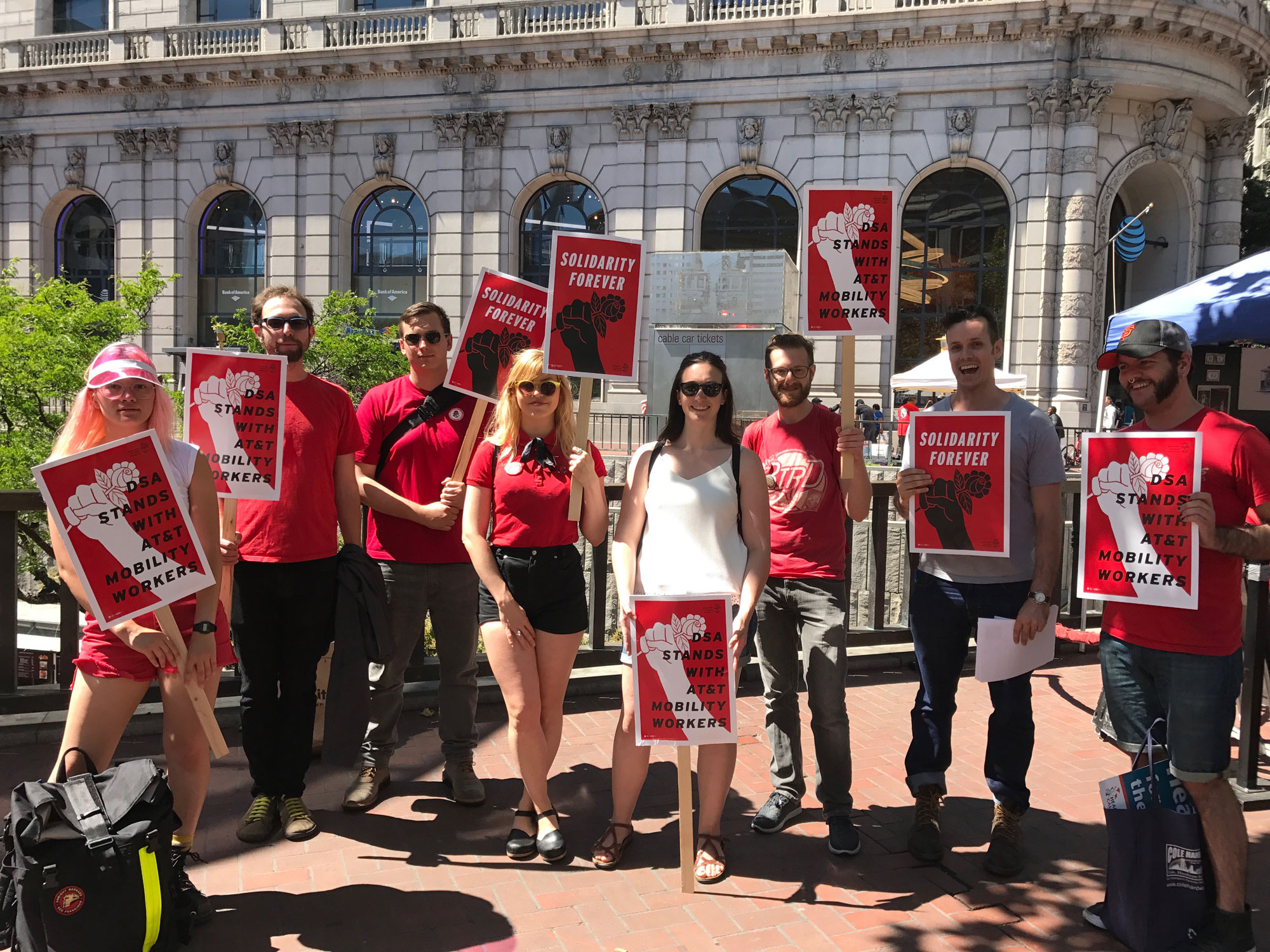 DSA SF stands with CWA