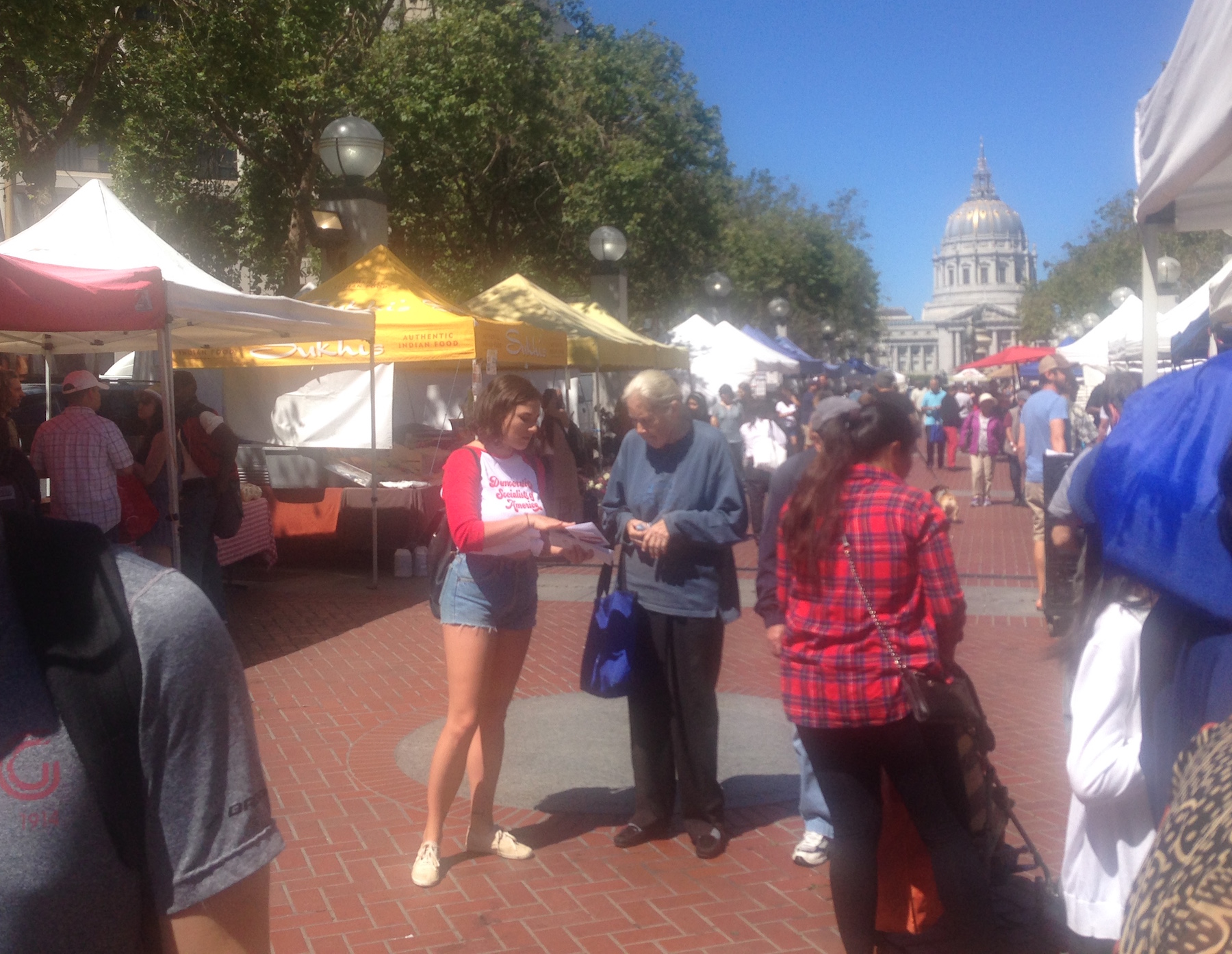 DSA SF campaigns to end anti-homeless encampment sweeps