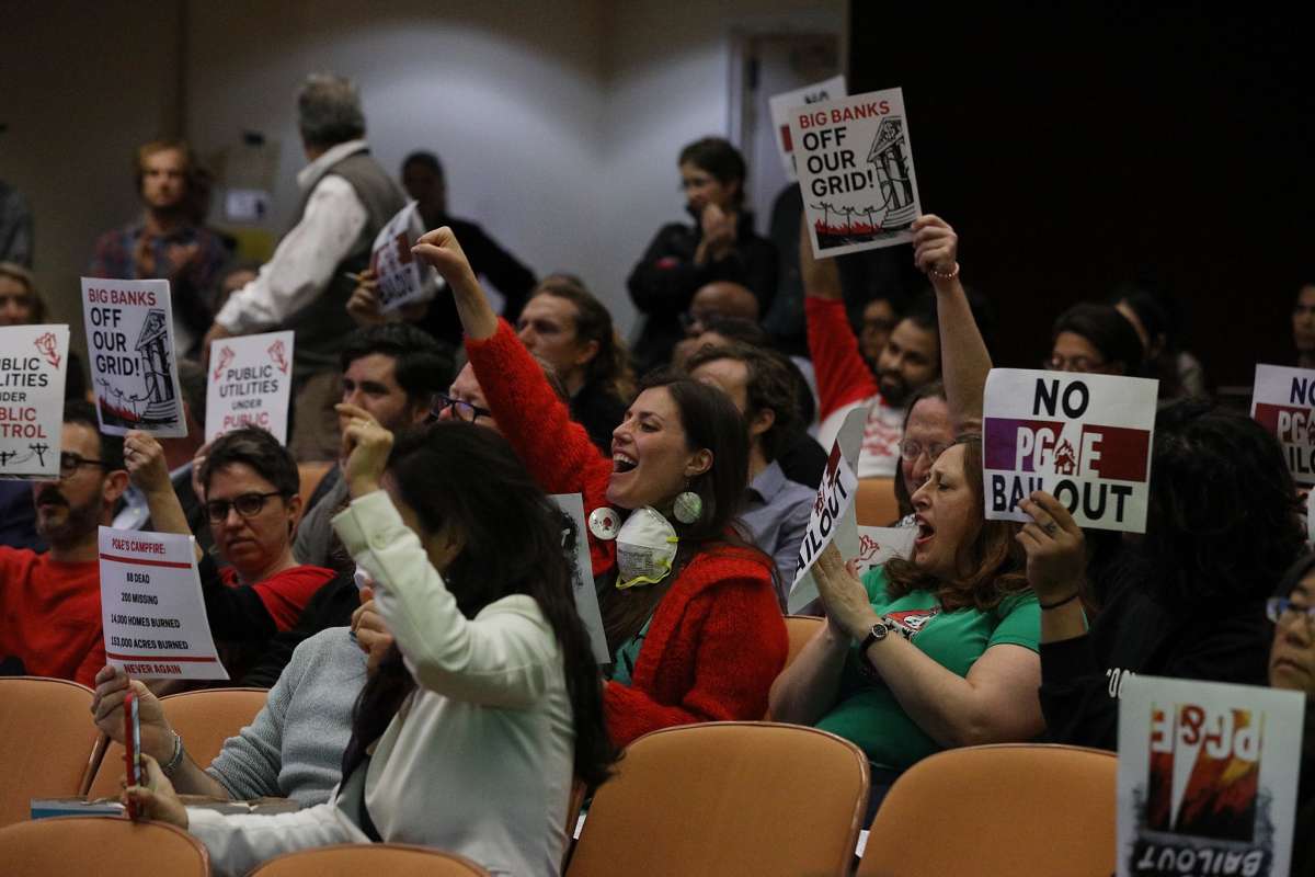 CPUC Emergency Meeting Protest