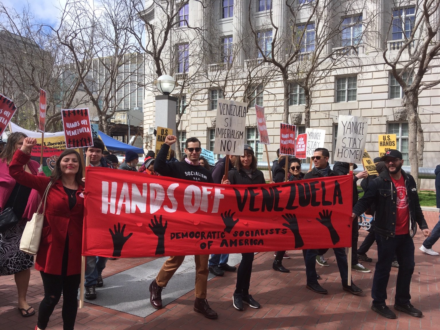Hands Off Venezuela! Rally and March