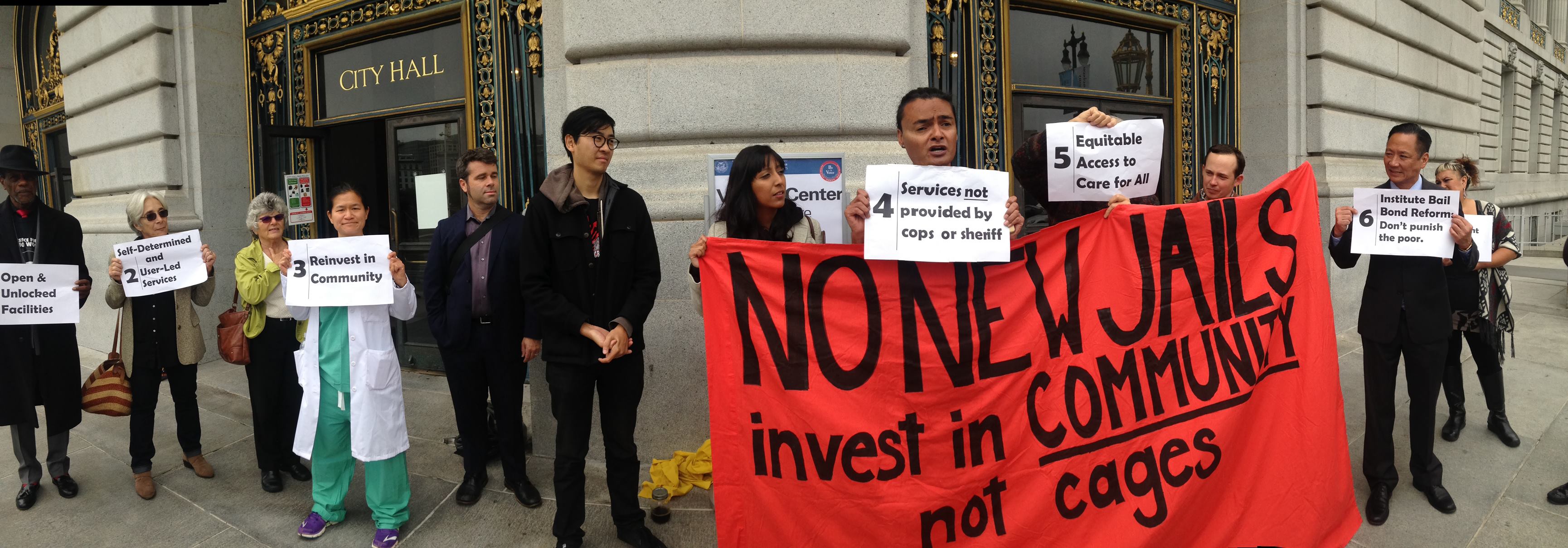 DSA SF Joins the No New SF Jail Coalition