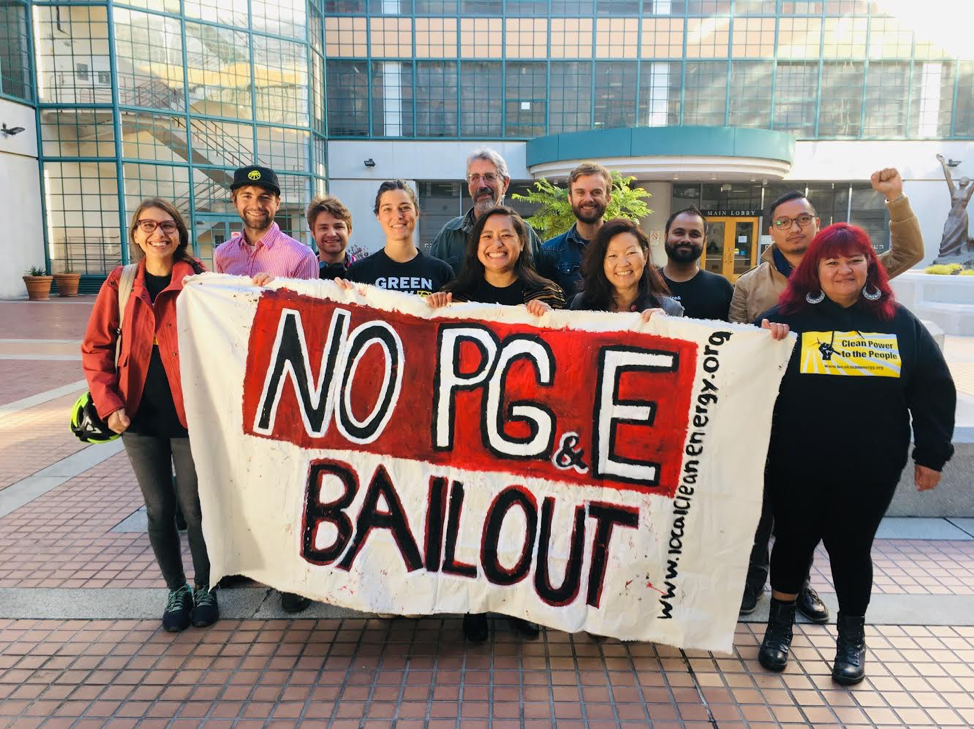 DSASF EcoSocialists Vocal In Call for No PG&E Bailout